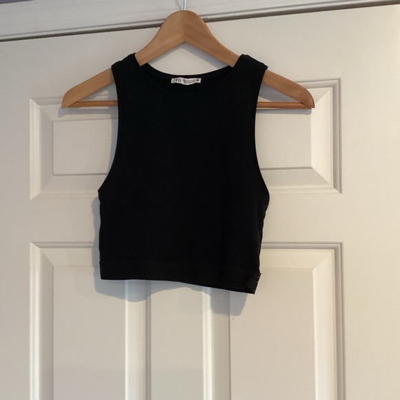 Zara Tops - Zara Cropped Tank Top M